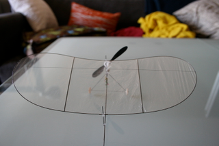 Illustration for article titled Carbon Butterfly Gallery: RC Plane Lighter Than a Sheet of Paper
